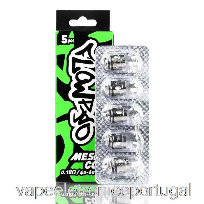 Vape Eletronico Wotofo Flow Pro Mesh Bobinas De Substituição Bobinas De Subtanque De Fluxo De 0,25 Ohm